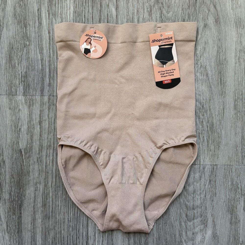 Shapermint High-Waisted Shapewear in Tan